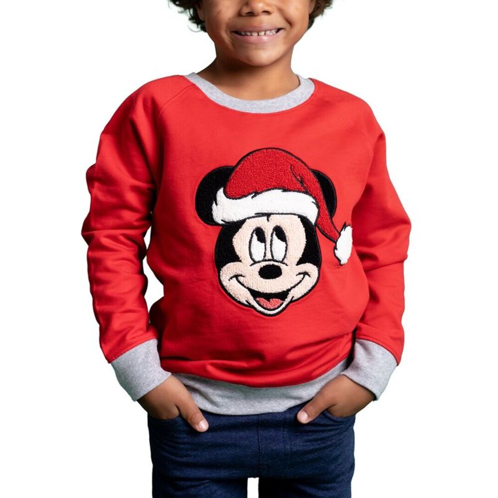 Monica + Andy Girls  Embroidered Crewneck Sweatshirt